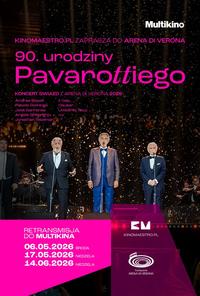 Poster of 90. urodziny Pavarottiego