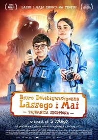 Plakat filmu Biuro detektywistyczne Lassego i Mai. Tajemnica Skorpiona