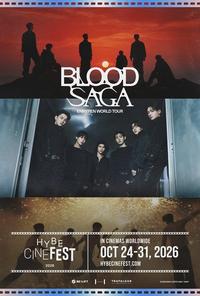 Plakat filmu ENHYPEN WORLD TOUR 'BLOOD SAGA'