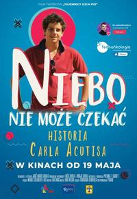 Plakat filmu Niebo nie może czekać. Historia Carlo Acutisa