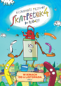 Plakat filmu Niesamowite przygody skarpetek 4. Do roboty!
