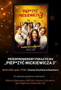 Poster of Piep*zyć Mickiewicza 3 - spotkanie z twórcami Kraków