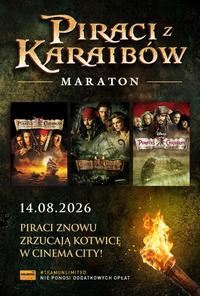 Plakat filmu Piraci z Karaibów - maraton