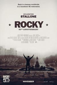 Plakat filmu Rocky 50. rocznica