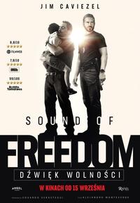Plakat filmu Sound of Freedom. Dźwięk wolności