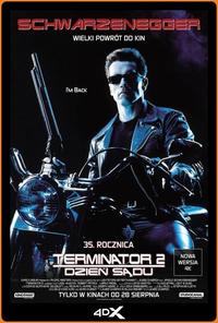 Plakat filmu Terminator 2: Dzień sądu 35. Rocznica