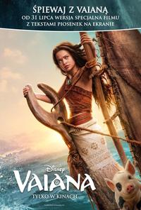 Plakat filmu Vaiana: wersja karaoke